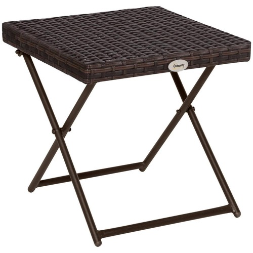 Folding rattan garden coffee - garden,