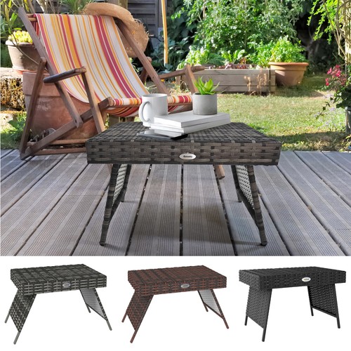 Foldable outdoor coffee table - foldable,
