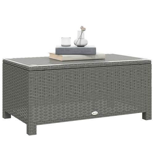 Outsunny garden rattan - rattan, side