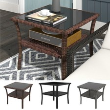 50cm Outdoor PE Rattan Coffee