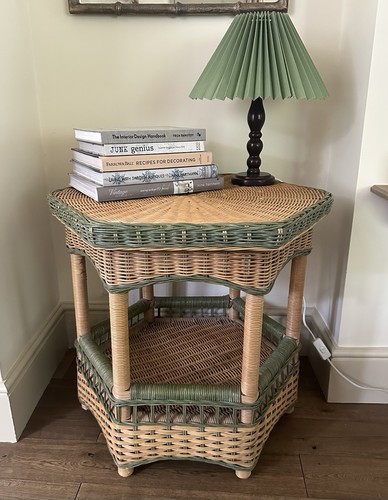 Hexagonal wicker cane - wicker, /