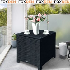 PE Wicker Side Table Rattan