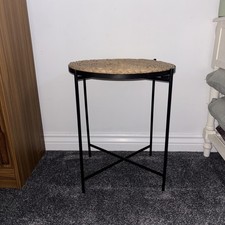 Round Natural Rattan Wicker