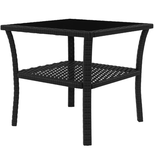 Outsunny rattan coffee - pe,