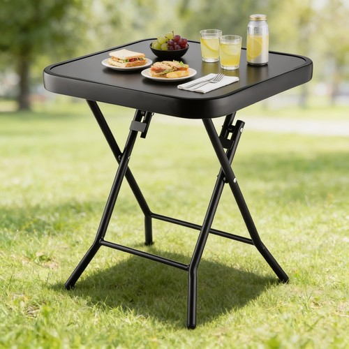 Garden furniture glass top - glass,