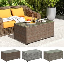 Garden 90 x 50cm Rattan Side