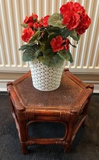 SMALL VINTAGE HEXAGONAL BAMBOO